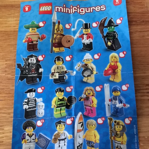 Lego Minifigures Series 2 # 14 Karate Master - Picture 6 of 6